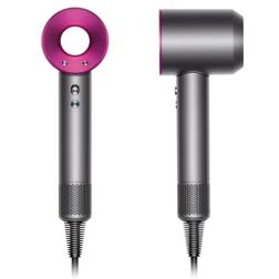 Dyson Supersonic hair dryer HD07 (Iron/Fuchsia), стальной