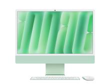 Моноблок Apple iMac 24 Retina 4,5K (M4, 8C CPU/8C GPU, 2024), 16 Гб, 256 Гб SSD, зеленый