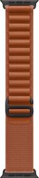 Apple Watch Ultra 3 (2025) 49mm Black Titanium Case with Terra Cotta Alpine Loop Medium
