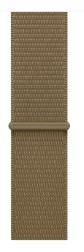 Apple Watch Series 12 46mm Dark Bronze Aluminum Case with Sport Loop Olive