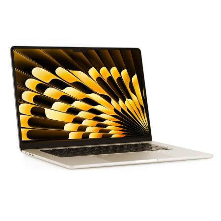 Ноутбук Apple MacBook Air 15 (M4, 10C CPU/10C GPU, 2025), 16 ГБ, 256 ГБ SSD, Starlight (сияющая звезда) (MW1J3)