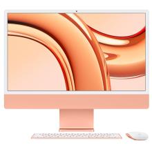 Apple iMac 24" Retina 4,5K, M3 (8C CPU, 10C GPU, 2023), 8 ГБ, 256 ГБ SSD, оранжевый