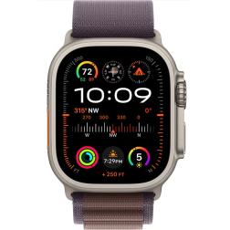 Apple Watch Ultra 2, 49мм, корпус из титана, ремешок Alpine цвета индиго