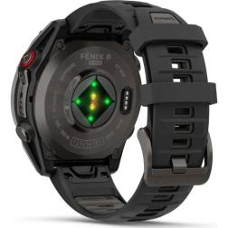 Смарт-часы Garmin Fenix 8 Pro 47 mm Amoled Sapphire Titanium Carbon Gray (010-03198-01)
