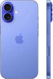 Смартфон Apple iPhone 16 128GB, Ultramarine (синий)