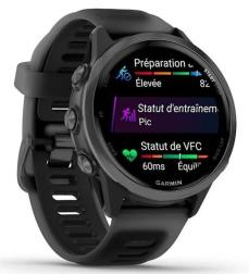 Смарт-часы Garmin Forerunner 570 42mm, Schwarz/Schiefergrau Aluminium (010-02970-00)