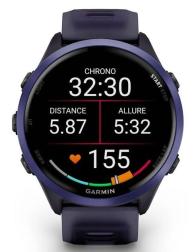 Смарт-часы Garmin Forerunner 570 47mm, Imperial Purple/Indigo Aluminium (010-02971-02)